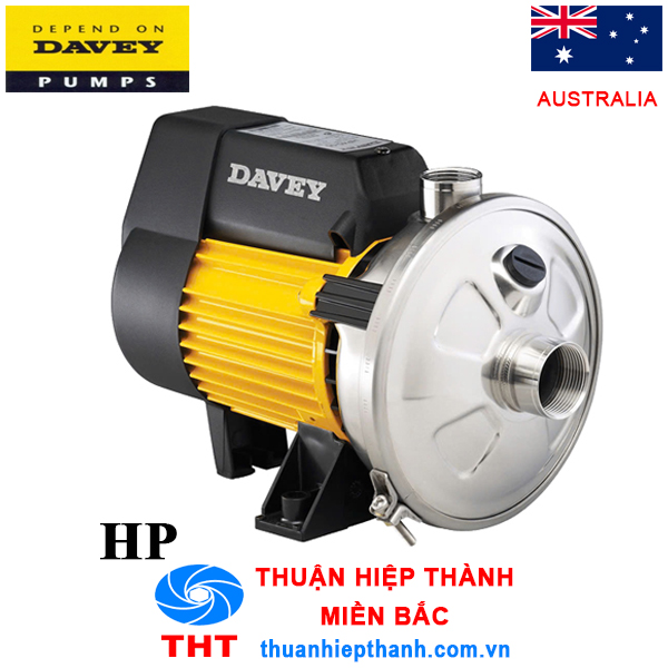 Máy bơm ly tâm đầu inox Davey HP