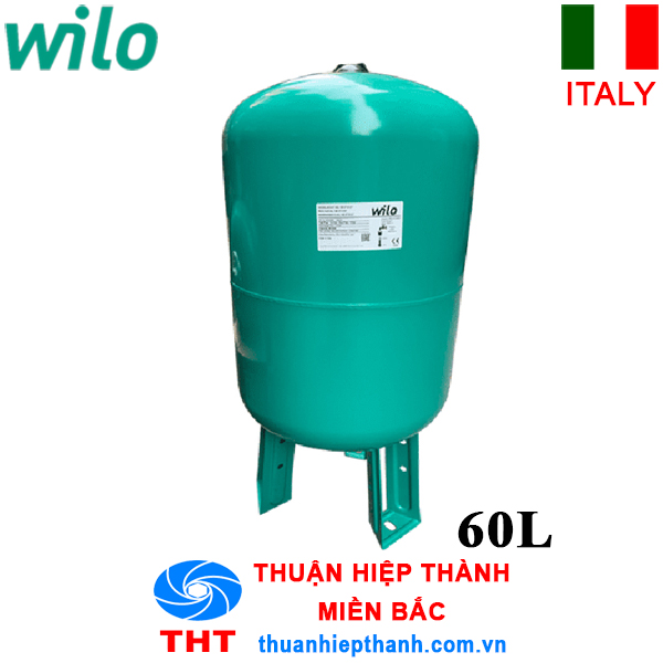 Bình tích áp Wilo 60 Lít 10 Bar